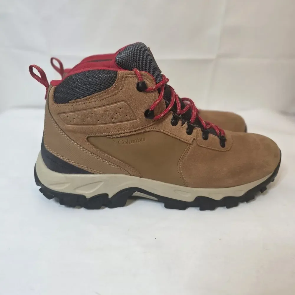 Columbia Hiking Boots Mens Size 14 Newton Ridge Plus II Waterproof Brown